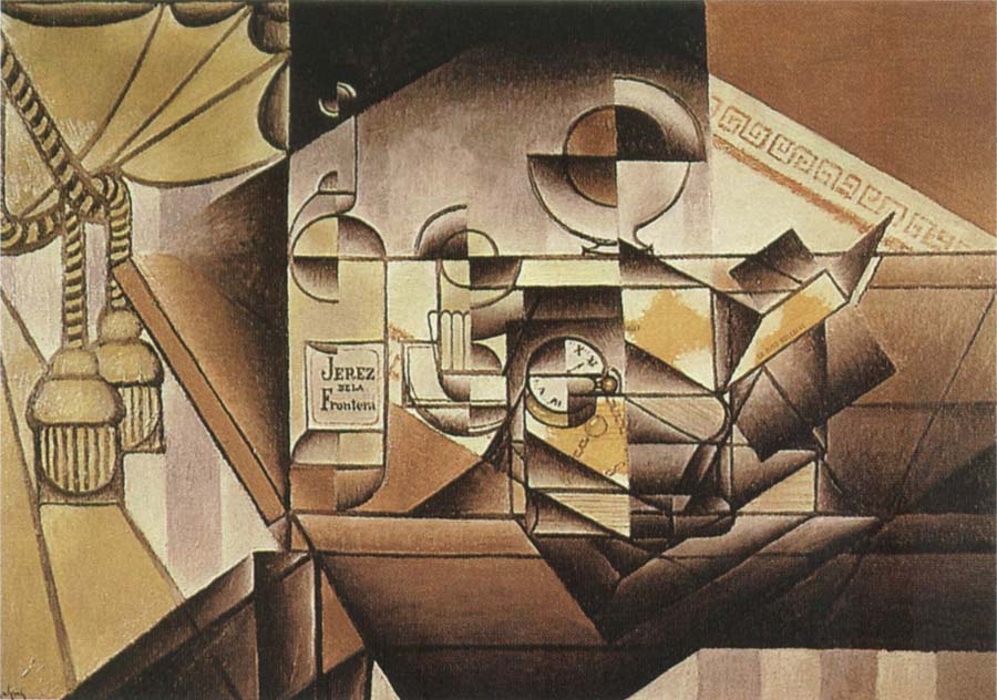 Juan Gris Watch and Bottle